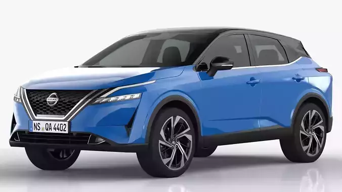 Nissan Qashqai 2022 3D model