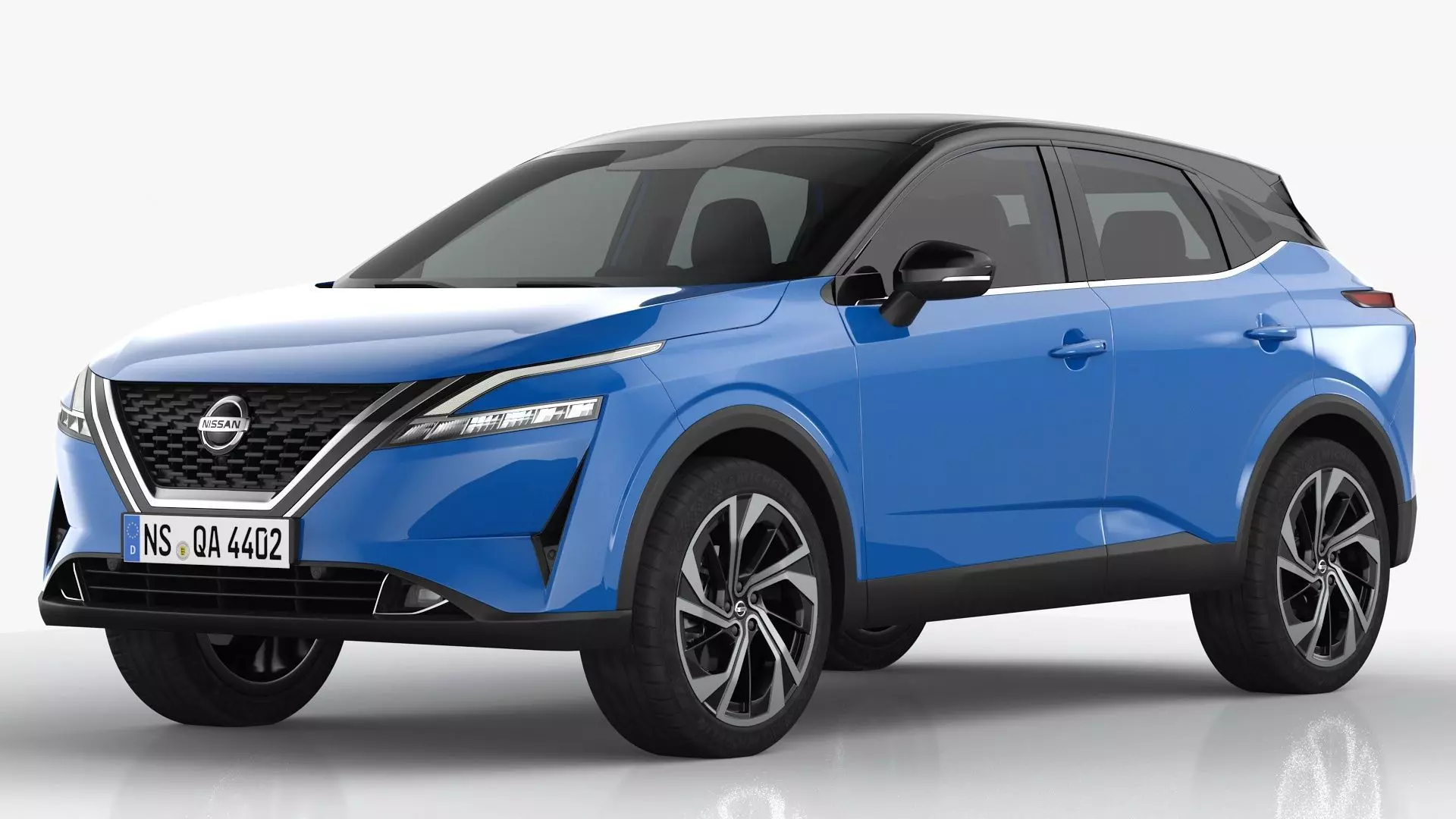 Nissan Qashqai 2022 3D model_0