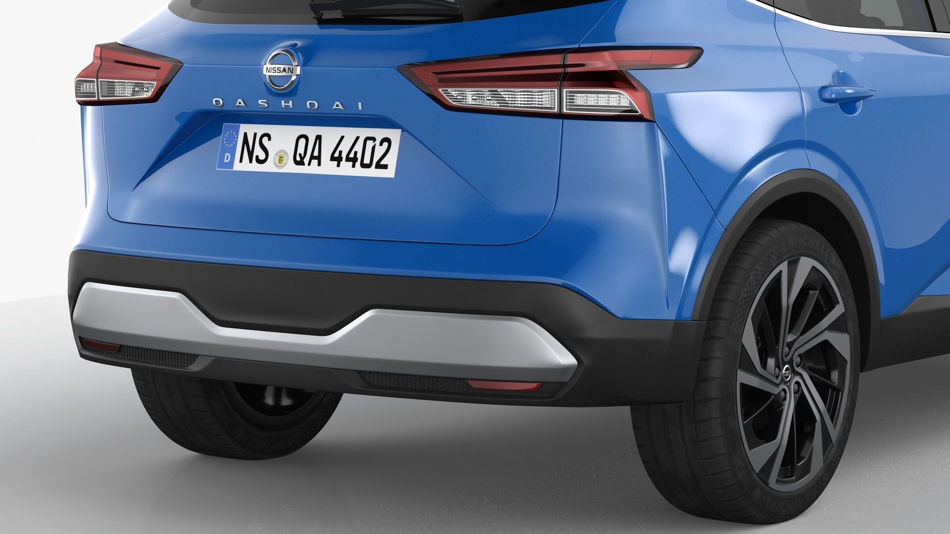 Nissan Qashqai 2022 3D model_4