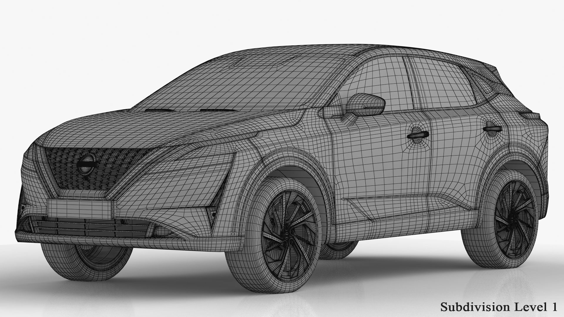 Nissan Qashqai 2022 3D model_19
