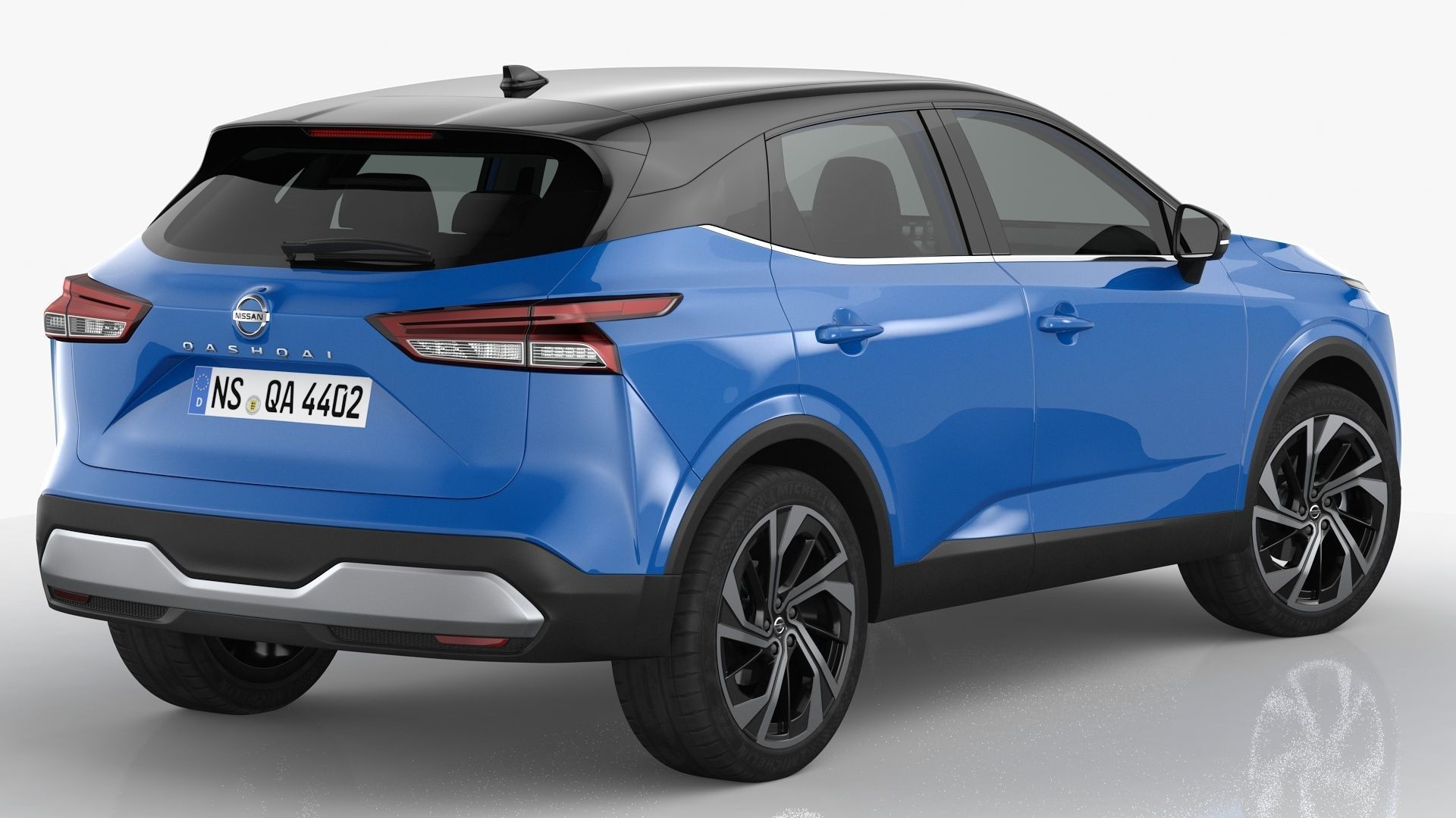 Nissan Qashqai 2022 3D model_3