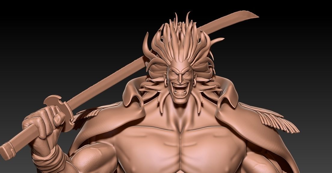 Rocks D Xebec - Onepiece - 3d Print 3D print model_1