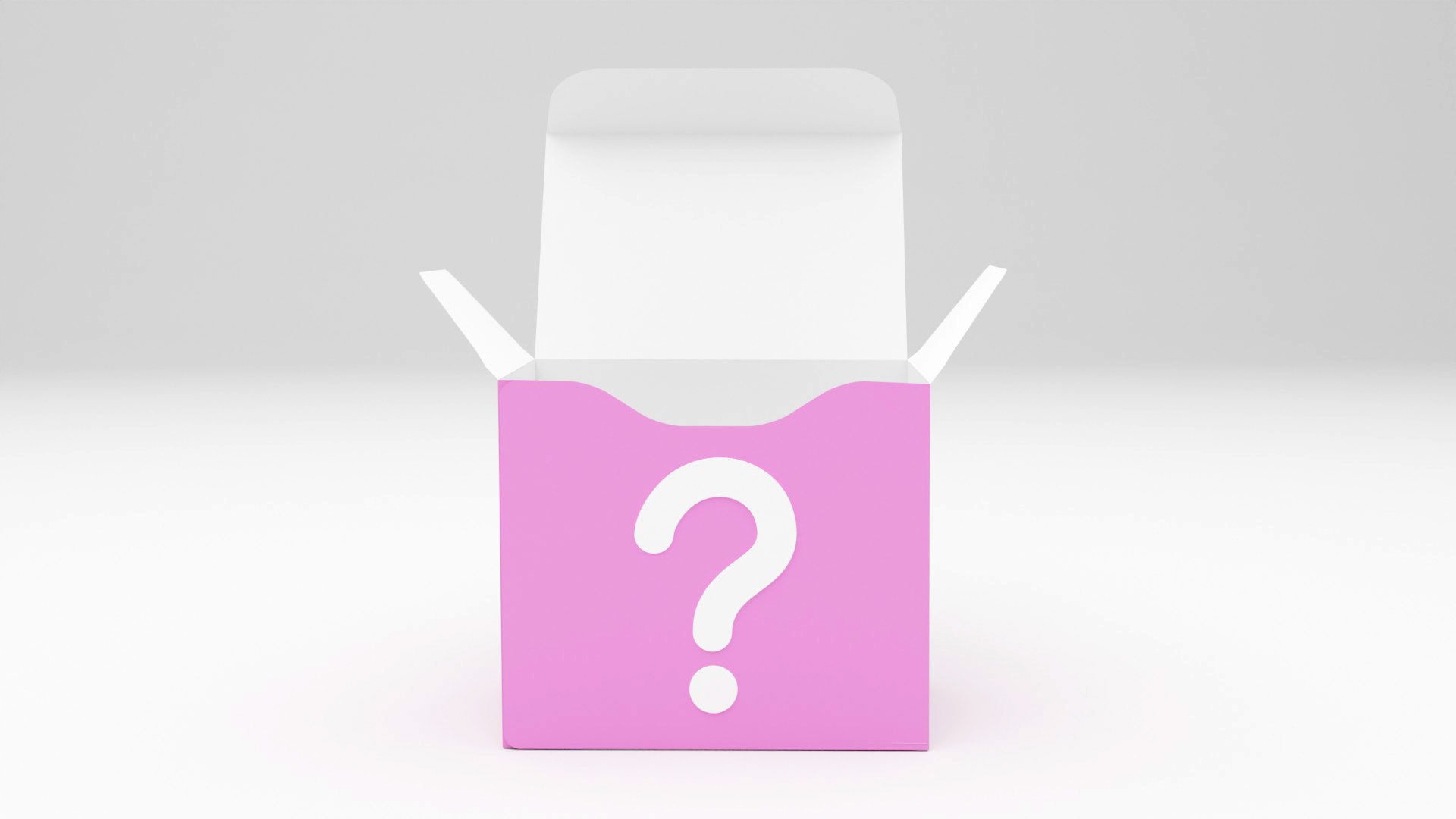 Surprise box package 3d model Low-poly 3D model_26