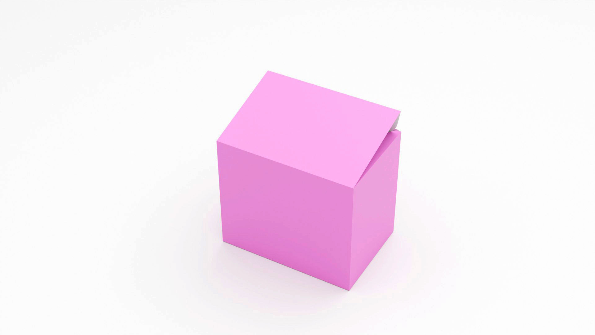 Surprise box package 3d model Low-poly 3D model_10