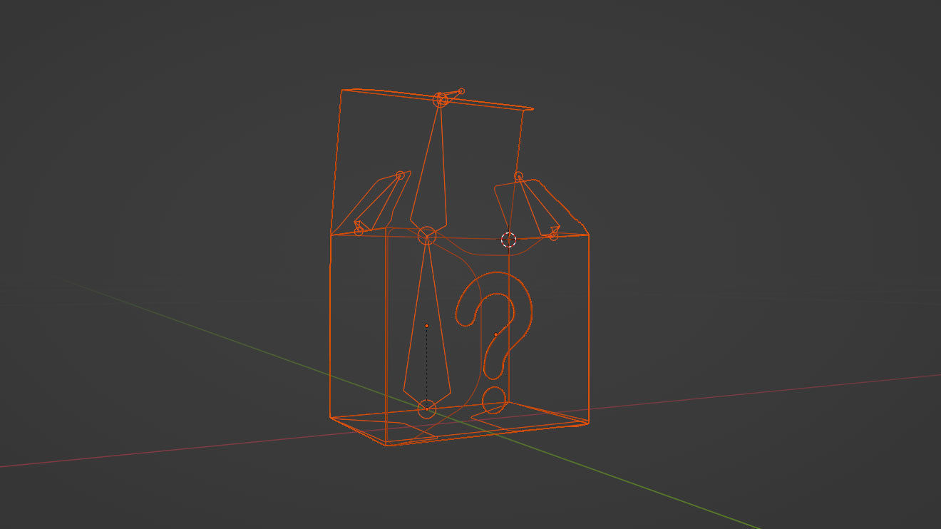 Surprise box package 3d model Low-poly 3D model_20