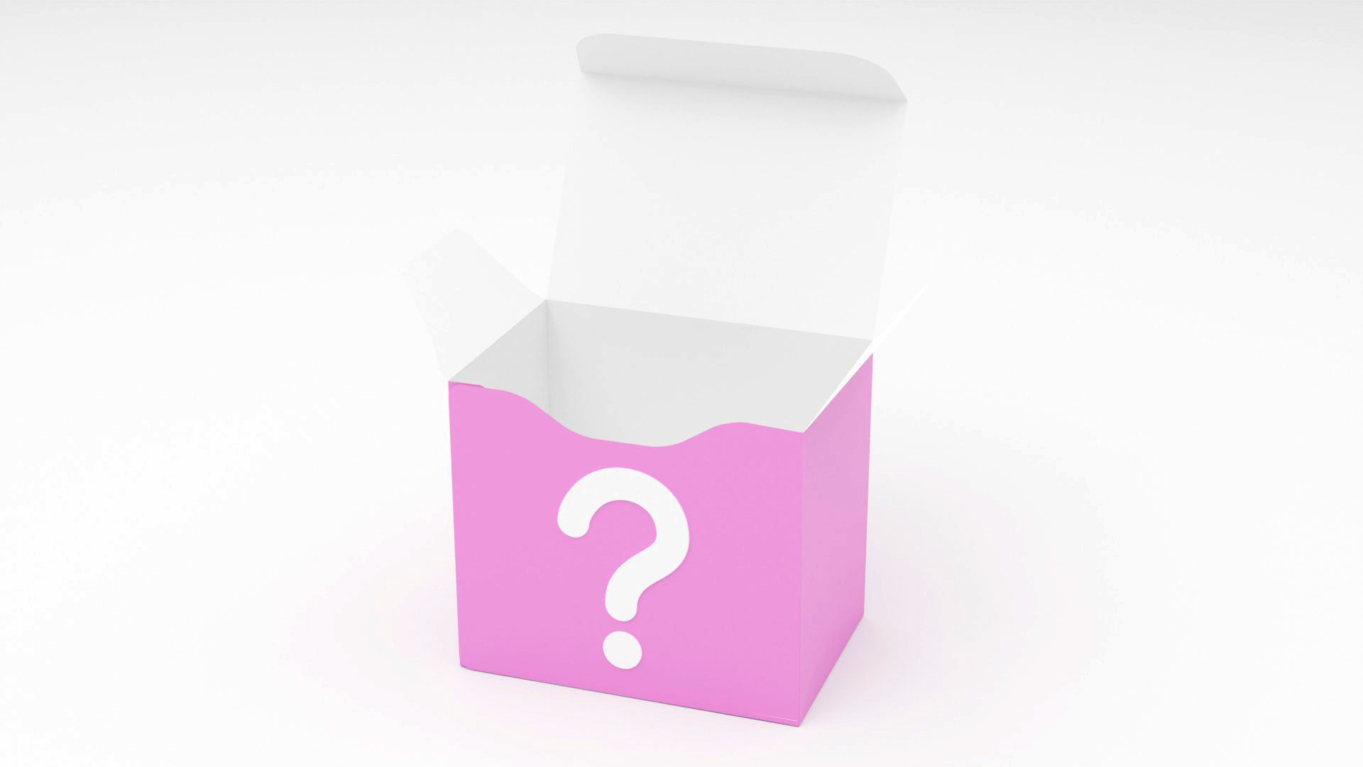 Surprise box package 3d model Low-poly 3D model_24