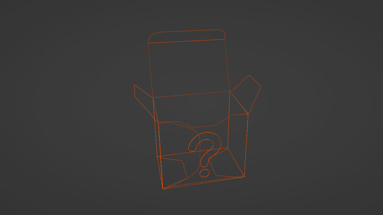Surprise box package 3d model Low-poly 3D model_32