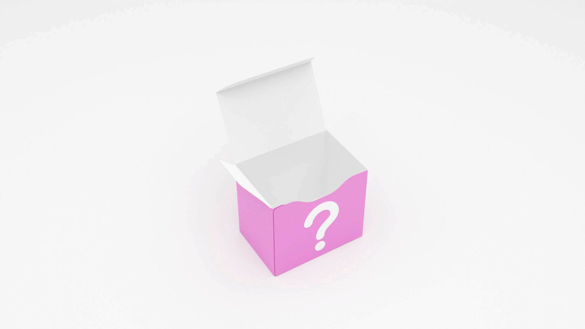 Surprise box package 3d model Low-poly 3D model_27