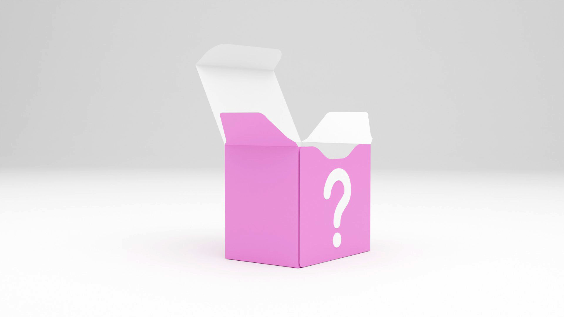 Surprise box package 3d model Low-poly 3D model_28