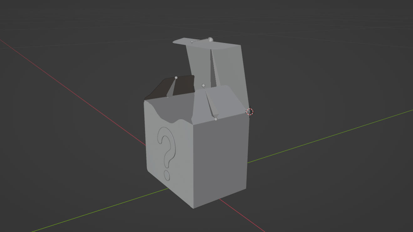 Surprise box package 3d model Low-poly 3D model_21