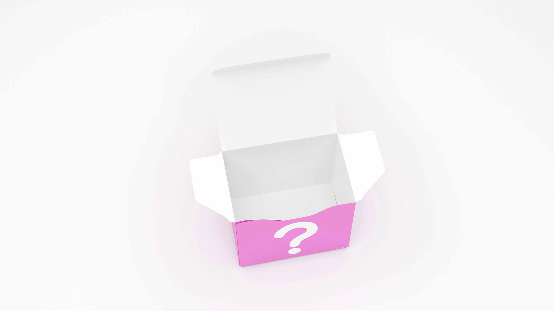 Surprise box package 3d model Low-poly 3D model_5