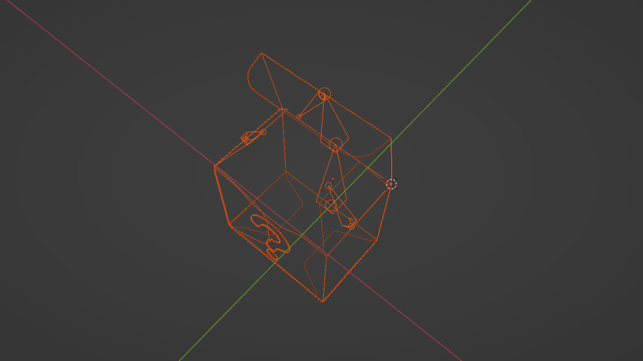 Surprise box package 3d model Low-poly 3D model_18