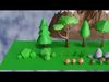 Enchanting Low-Poly Forest A Virtual Natural Wonderland Free low-poly 3D model_1