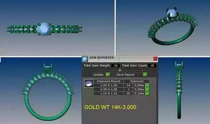 solitaire engagement ring