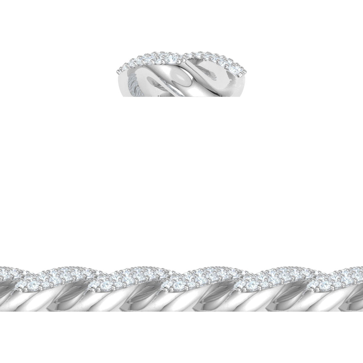 CUBAN CHAIN 3D print model_4