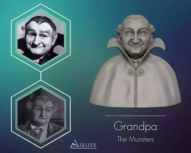 Grandpa from the munsters 3D print model
