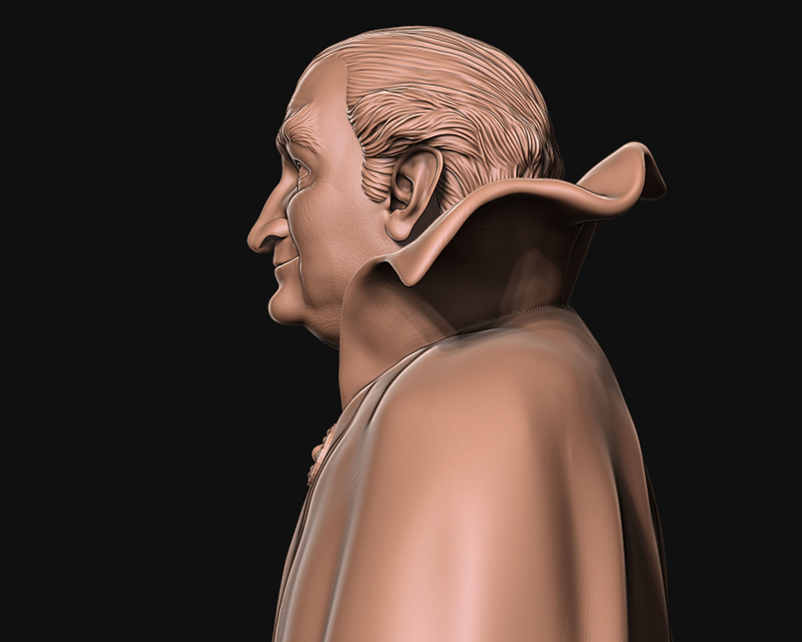 Grandpa from the munsters 3D print model_7