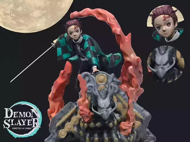 Kamado Tanjiro 3D Printable  3D print model