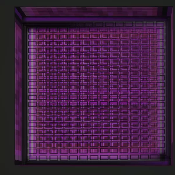 Pink Cube 3D model_0