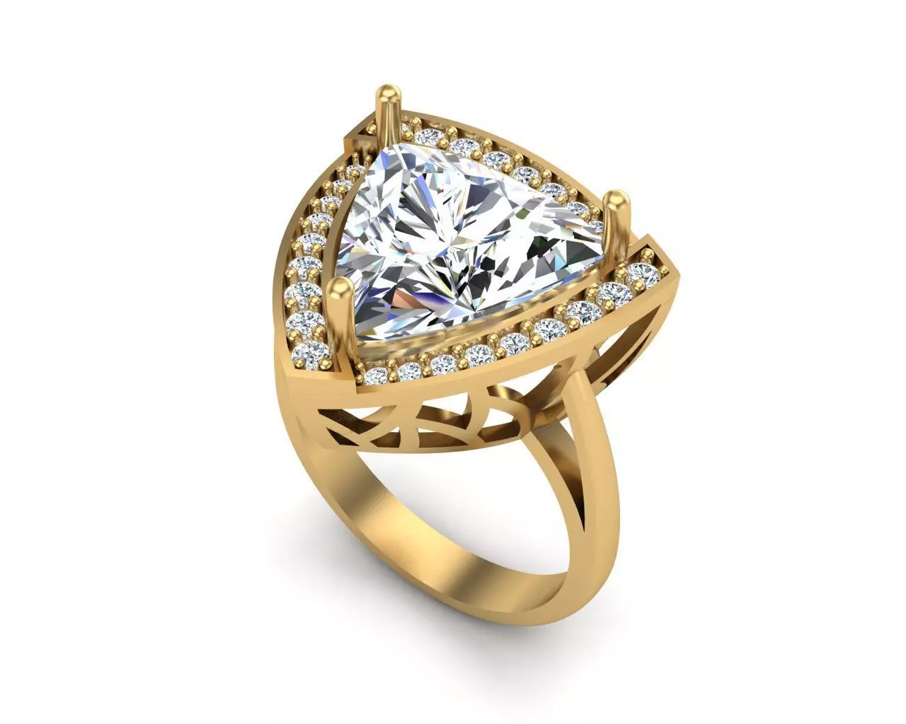 Jewelry ring 421 3D print model