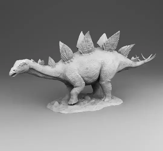 Stegosaurus dinosaur 3D print model