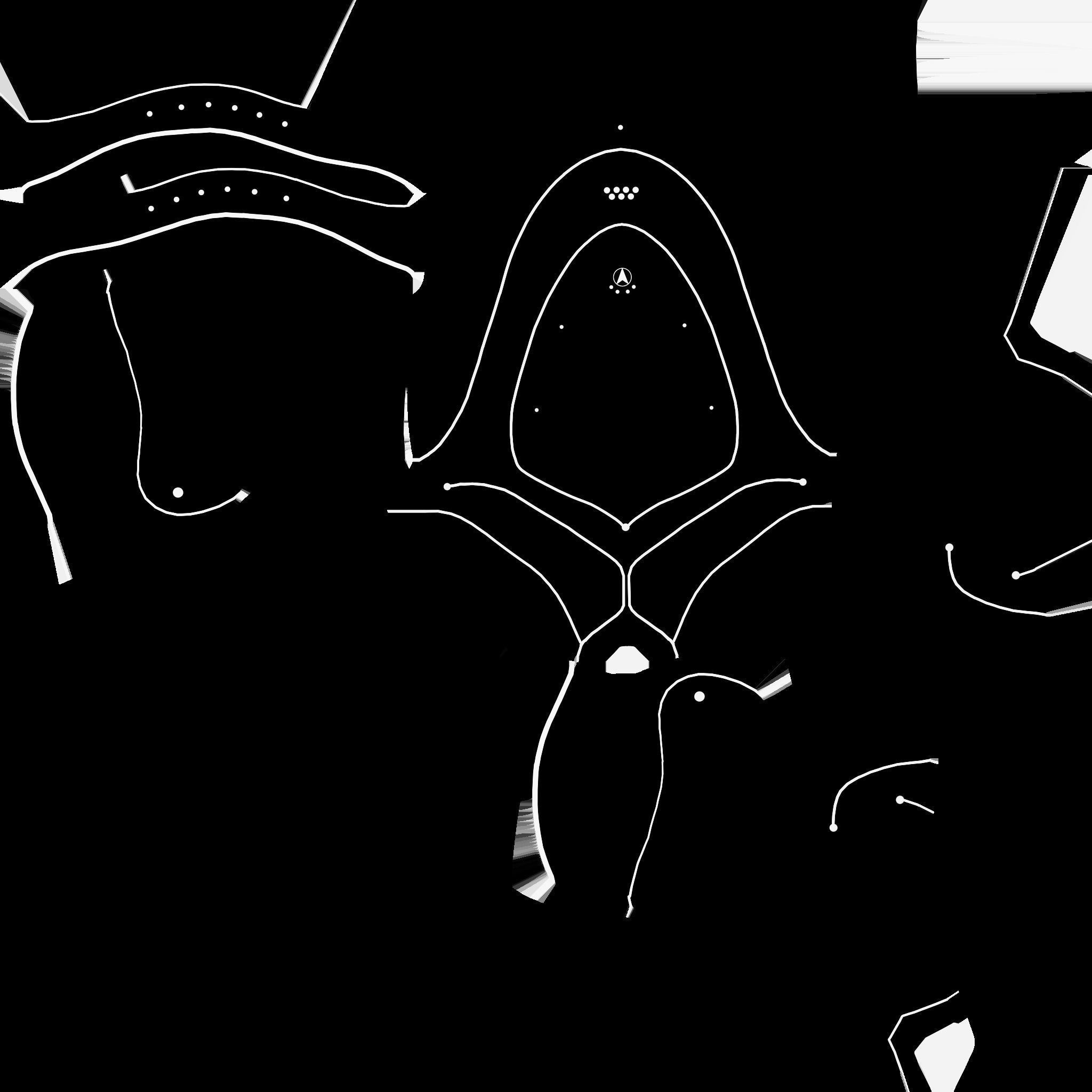 SciFi Backpack H10 Aluminum - Fashion Character Design Low-poly 3D model_20