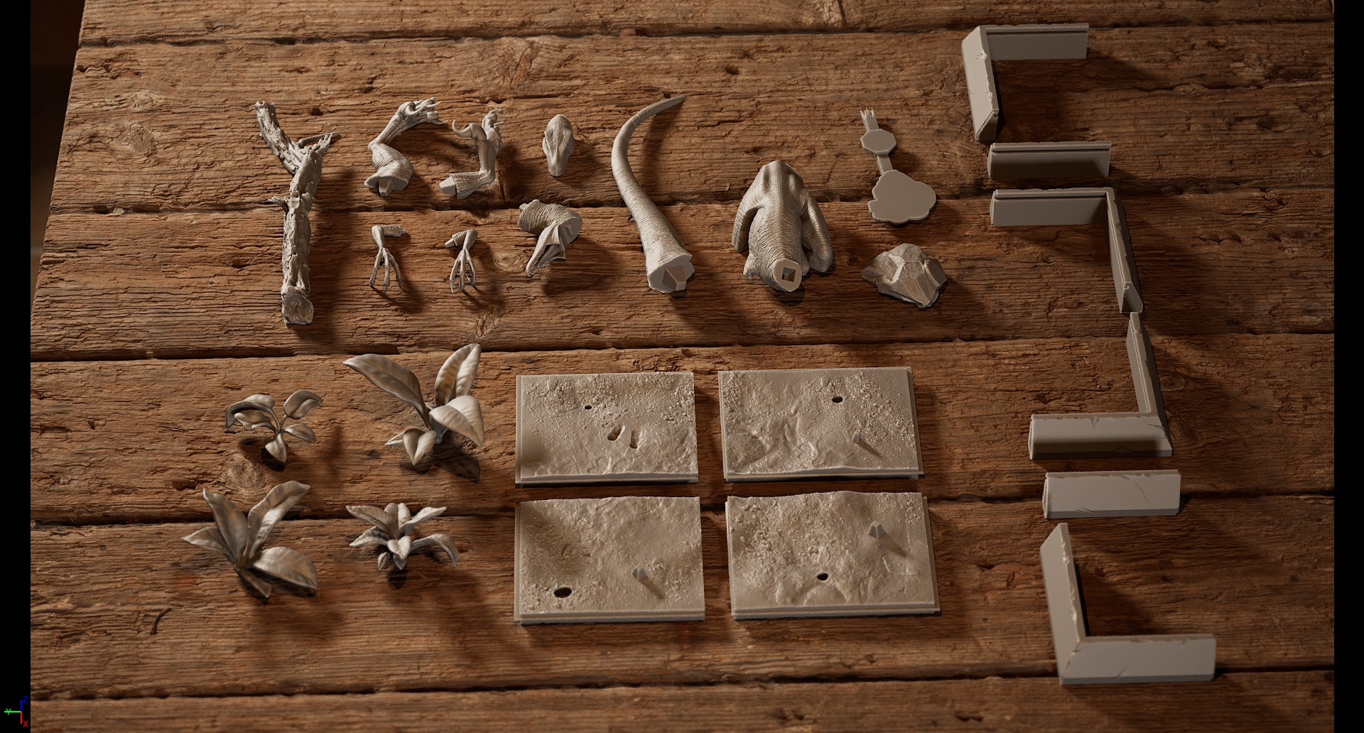 jurassic park velociraptor 3D Print Model 3D print model_5