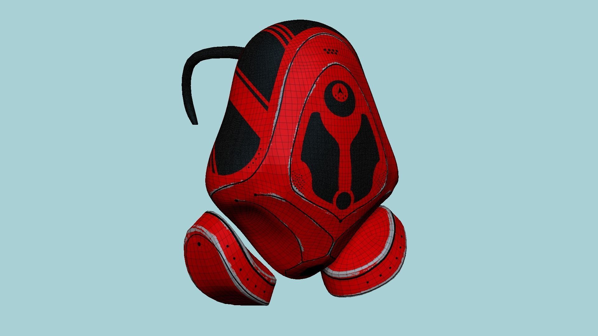 10 SciFi Backpack H Collection - Fashion Character Design _78