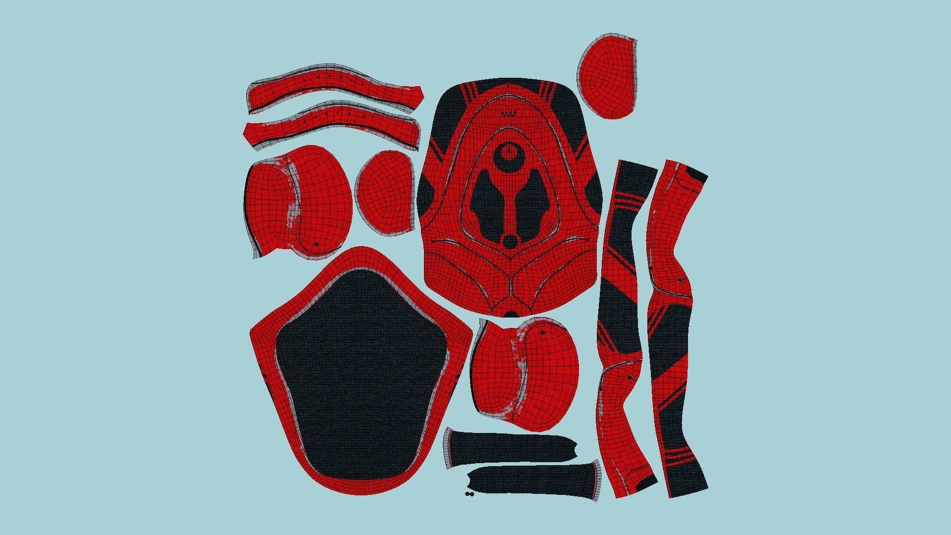 10 SciFi Backpack H Collection - Fashion Character Design _73