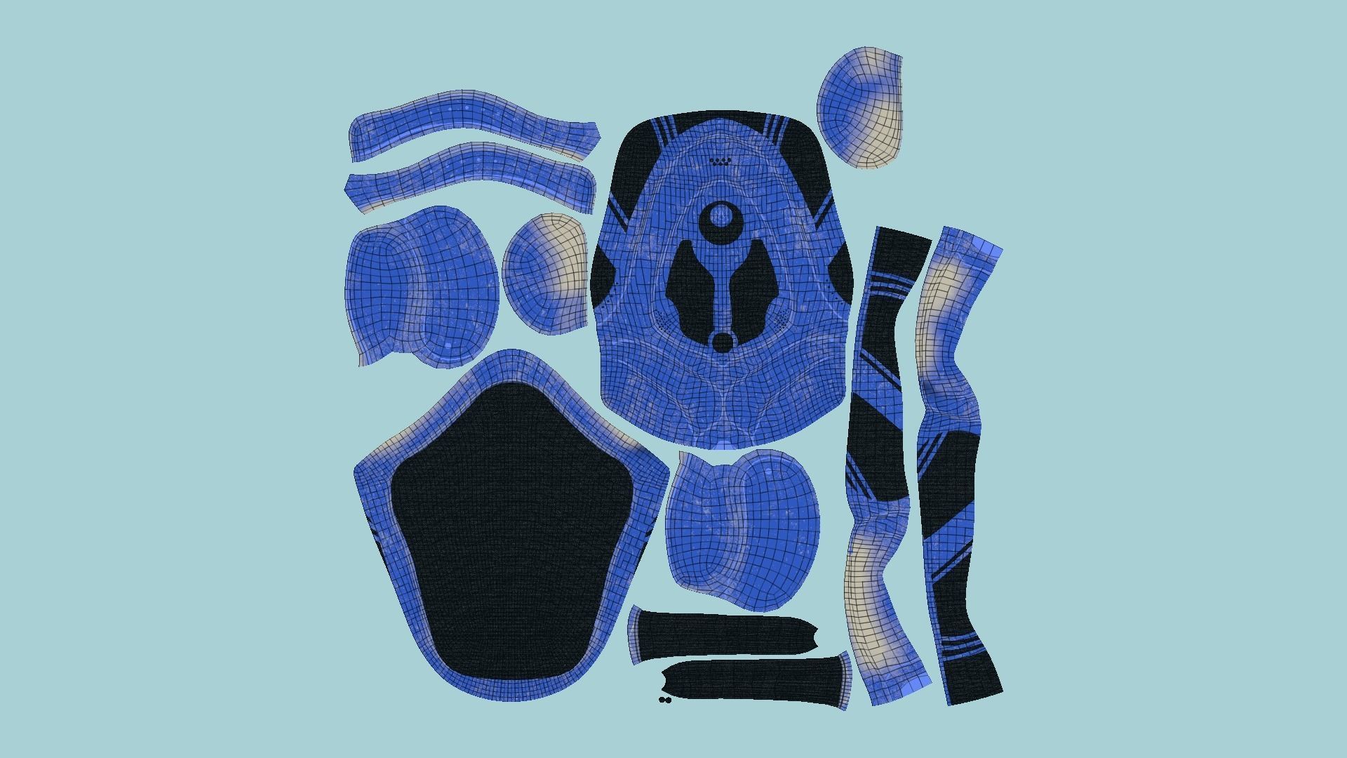 10 SciFi Backpack H Collection - Fashion Character Design _77