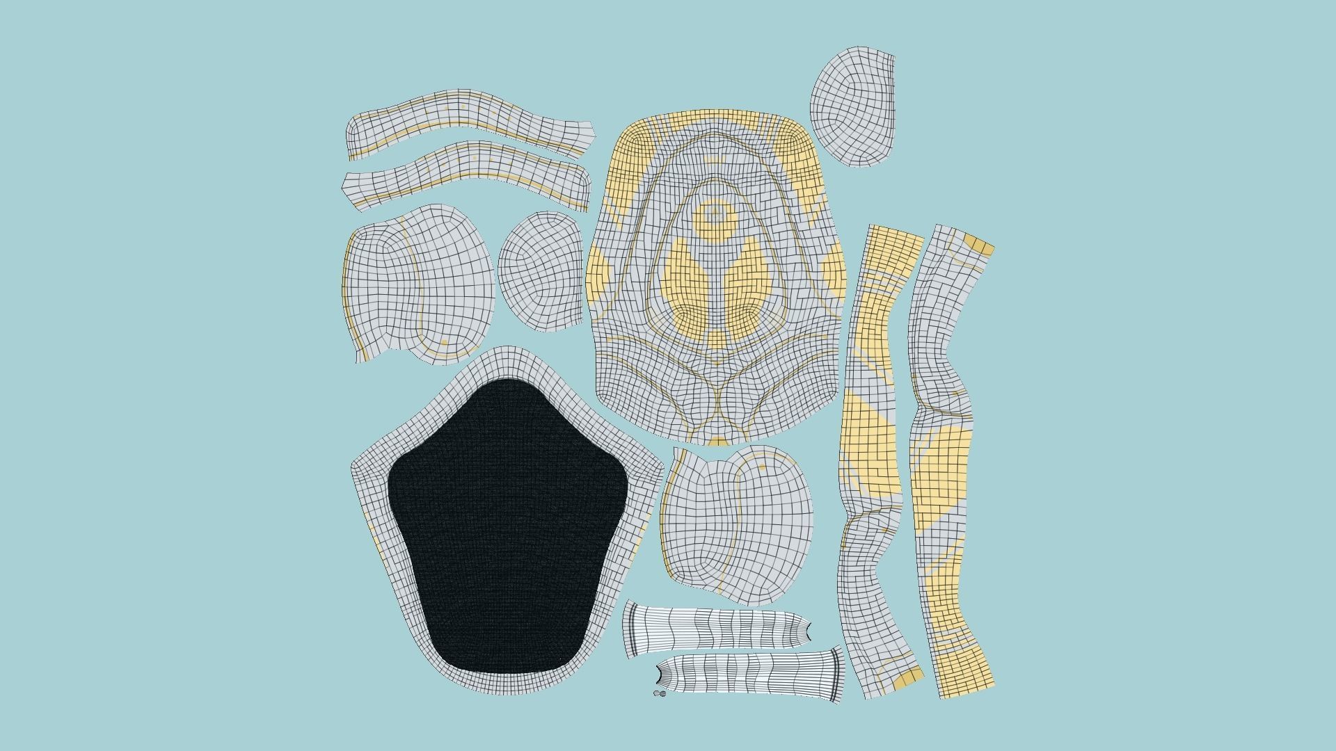 10 SciFi Backpack H Collection - Fashion Character Design _62