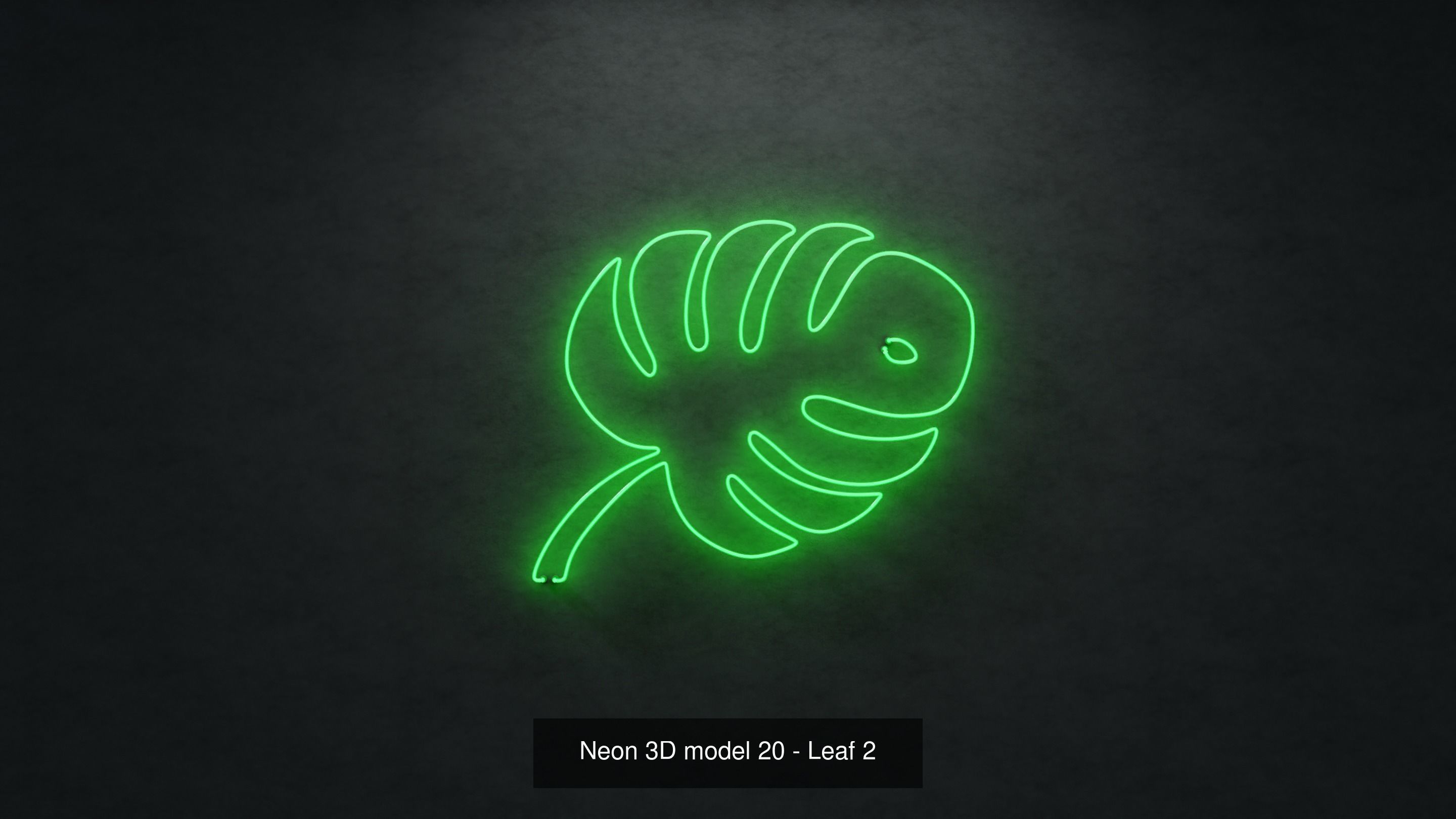 Neon Nature Leaf Collection - 1 _2