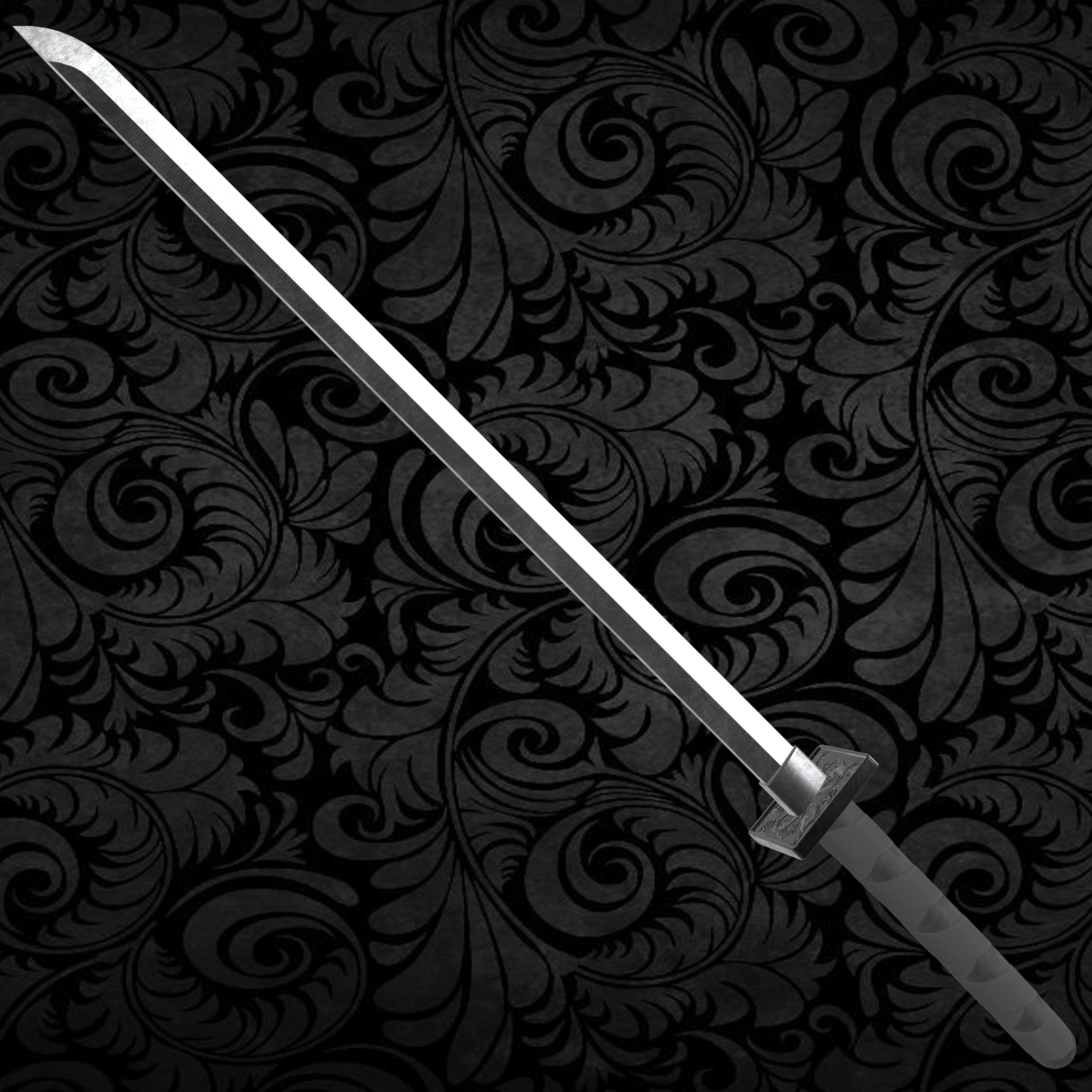 NINJA WEAPONS VOL 3 Low-poly 3D model_6