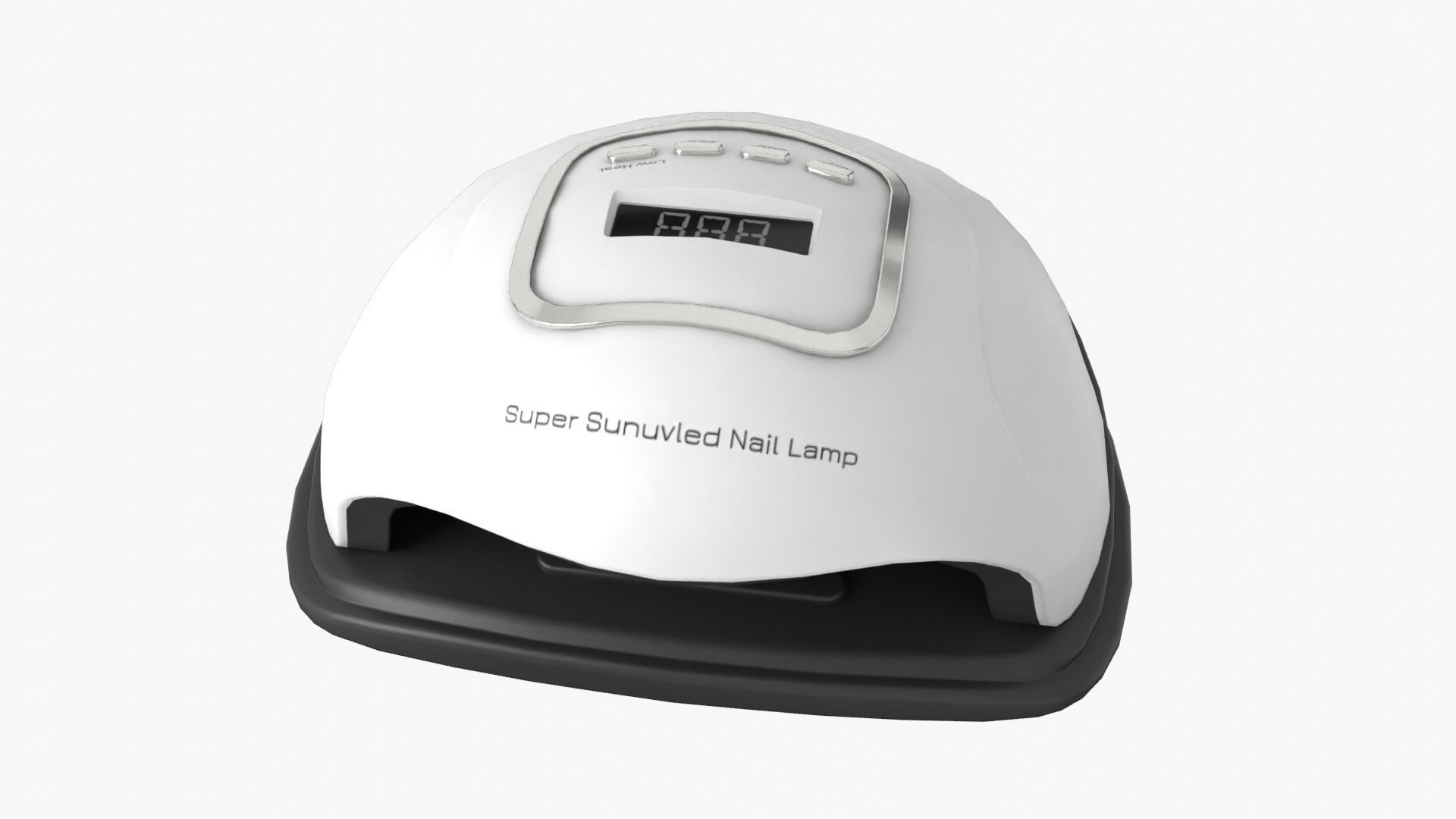 Nail Dryer Low-poly 3D model_2