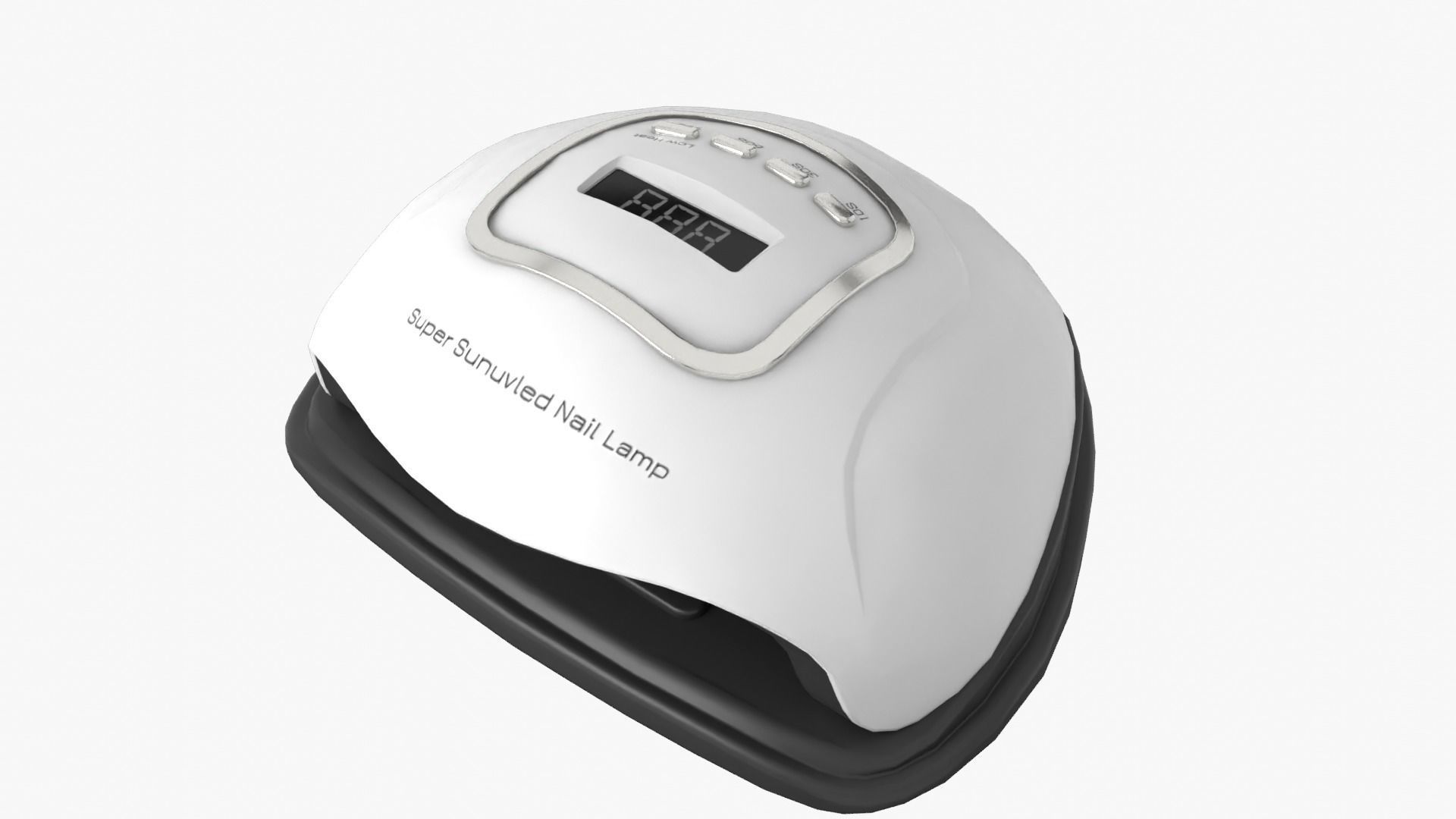 Nail Dryer Low-poly 3D model_3