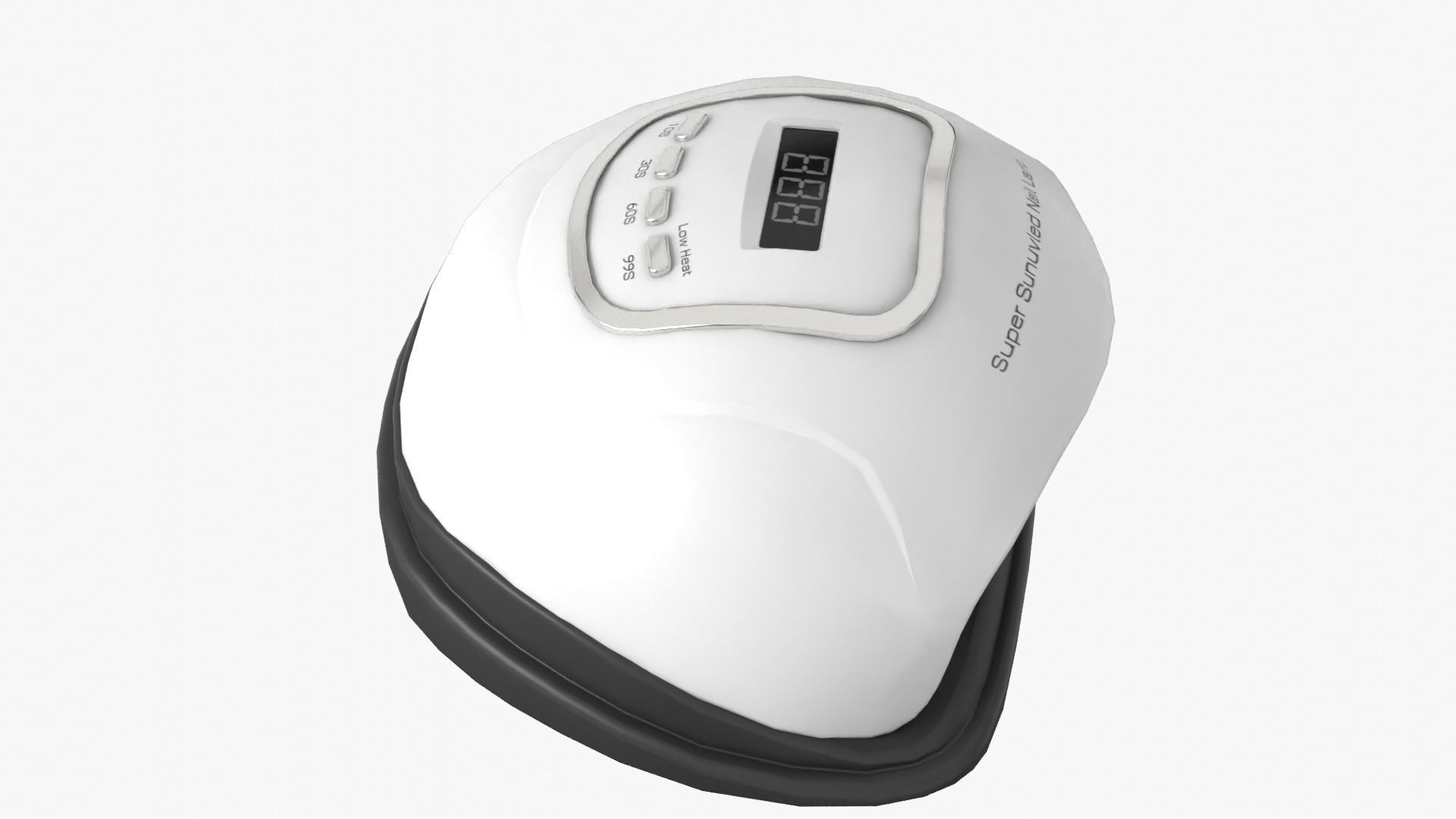 Nail Dryer Low-poly 3D model_11