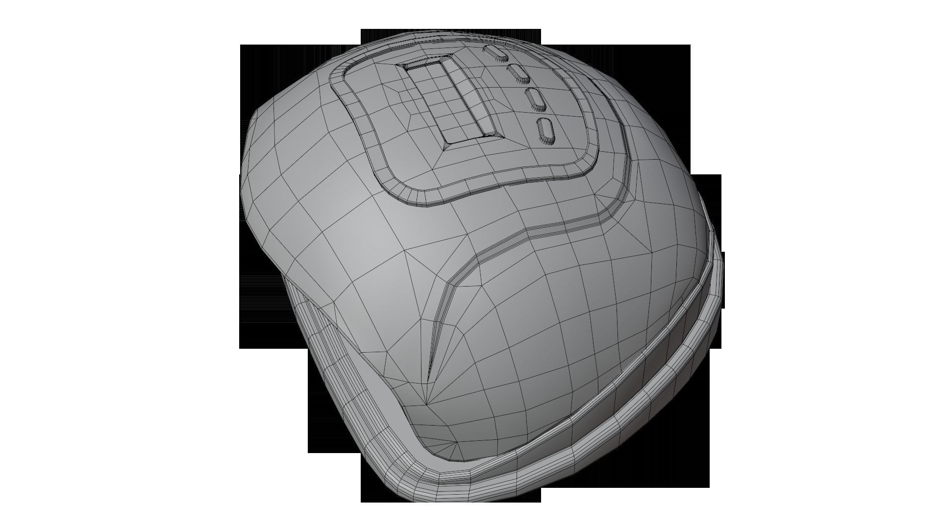 Nail Dryer Low-poly 3D model_15