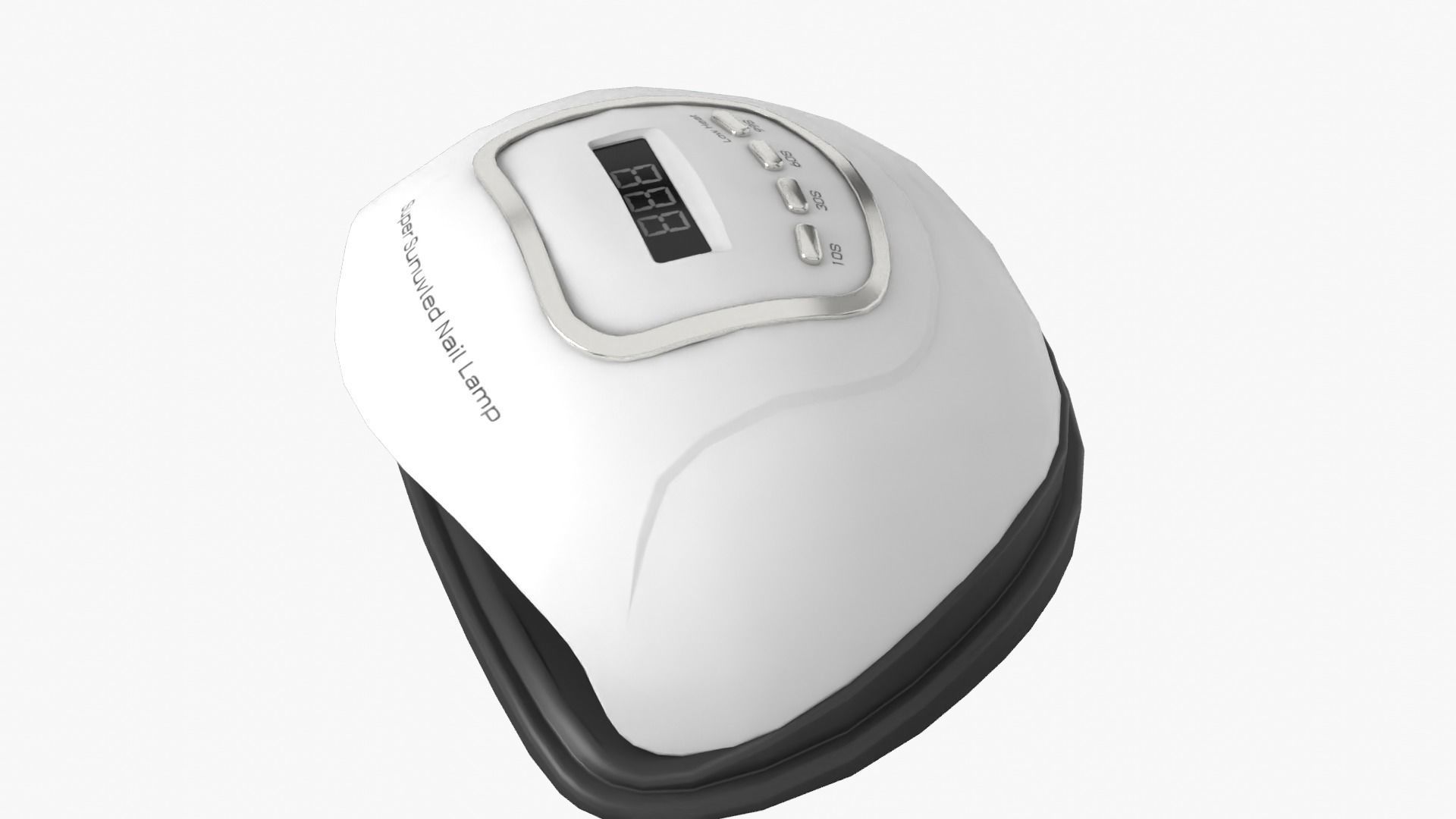 Nail Dryer Low-poly 3D model_4