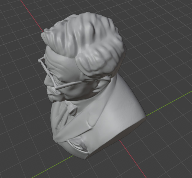 Colonel Sanders 3D print model_2