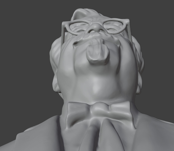 Colonel Sanders 3D print model_10