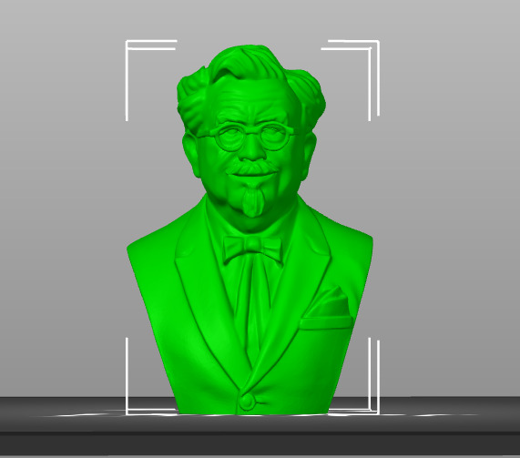 Colonel Sanders 3D print model_16
