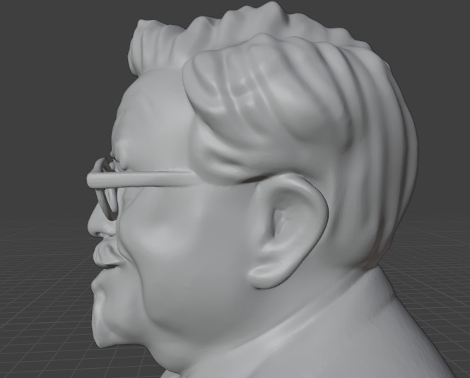 Colonel Sanders 3D print model_13
