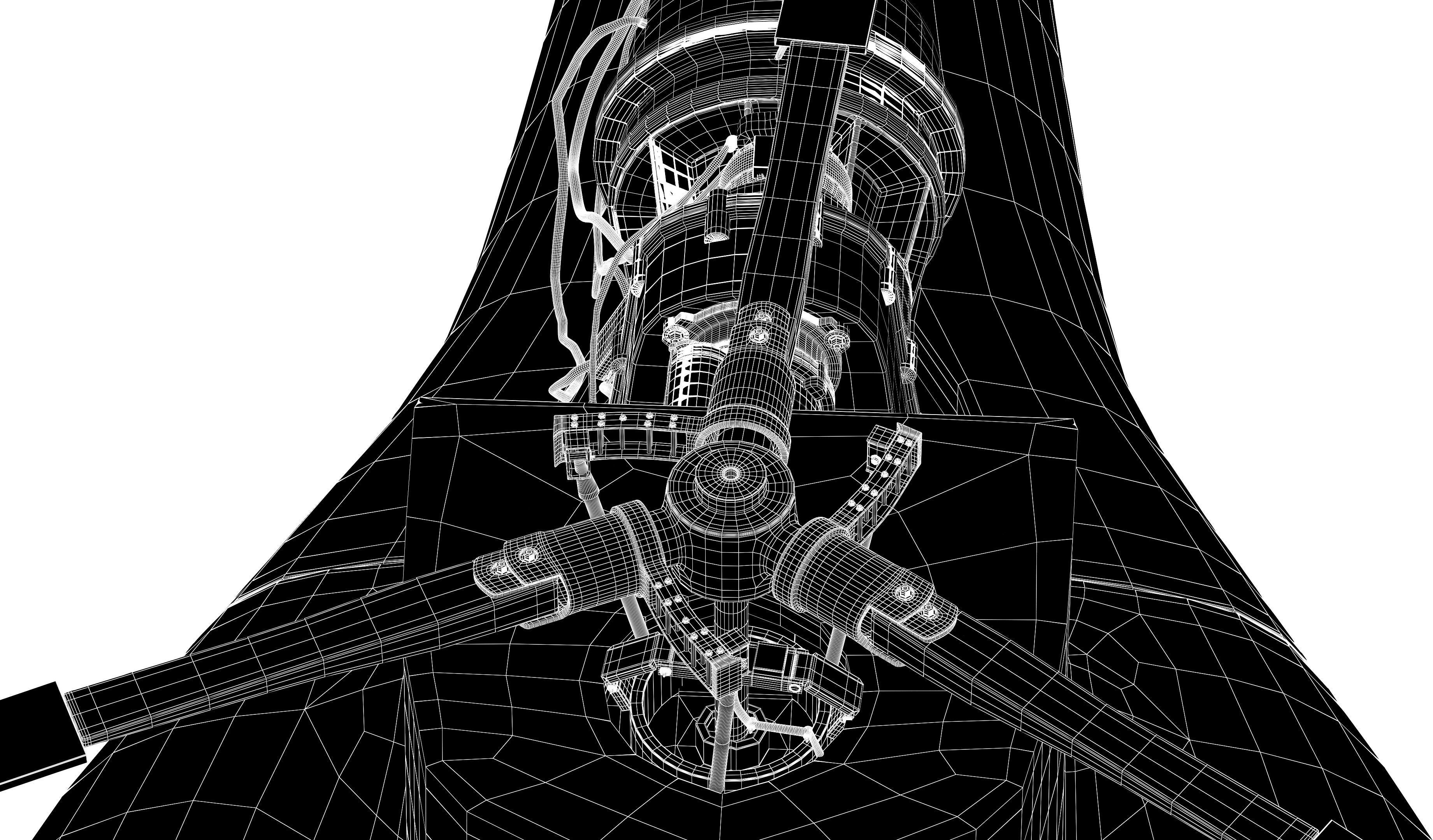 NEW AWESOME HELICOPTER RIGGED Low-poly 3D model_15