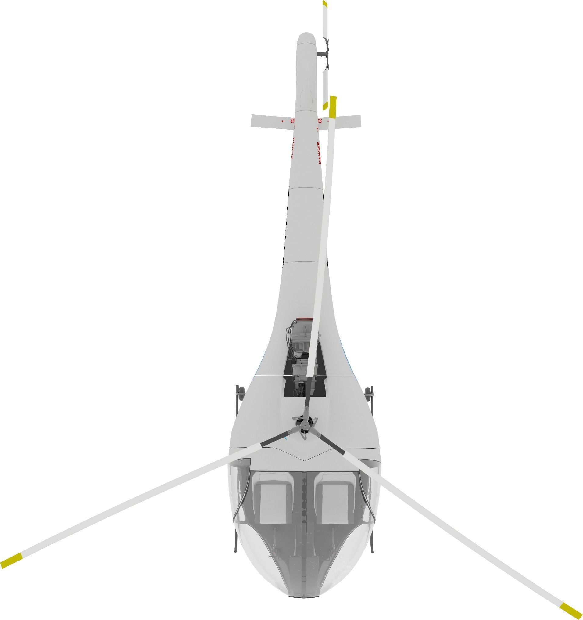 NEW AWESOME HELICOPTER RIGGED Low-poly 3D model_44