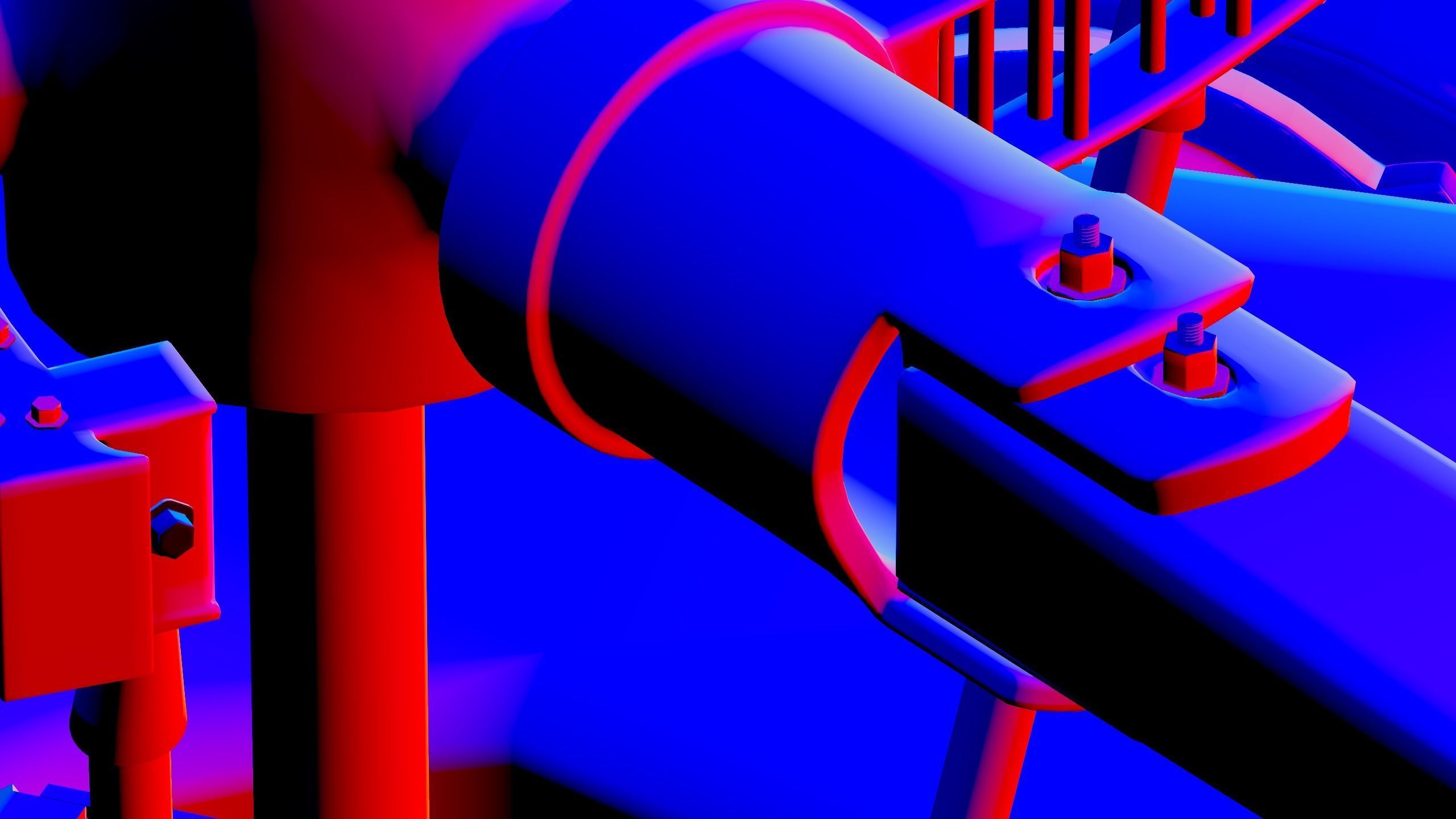 NEW AWESOME HELICOPTER RIGGED Low-poly 3D model_13