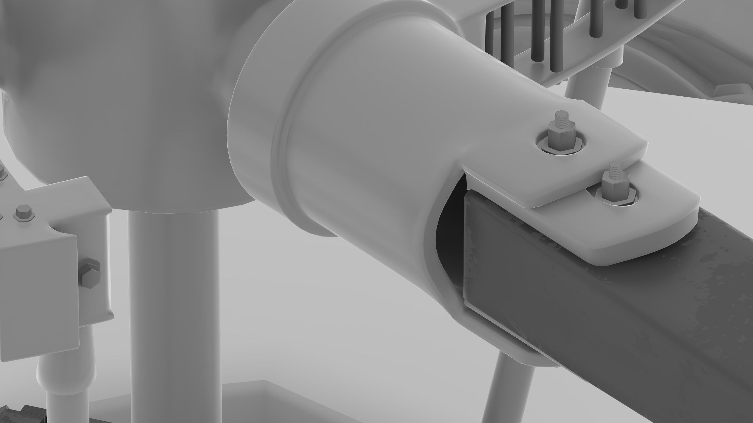 NEW AWESOME HELICOPTER RIGGED Low-poly 3D model_11