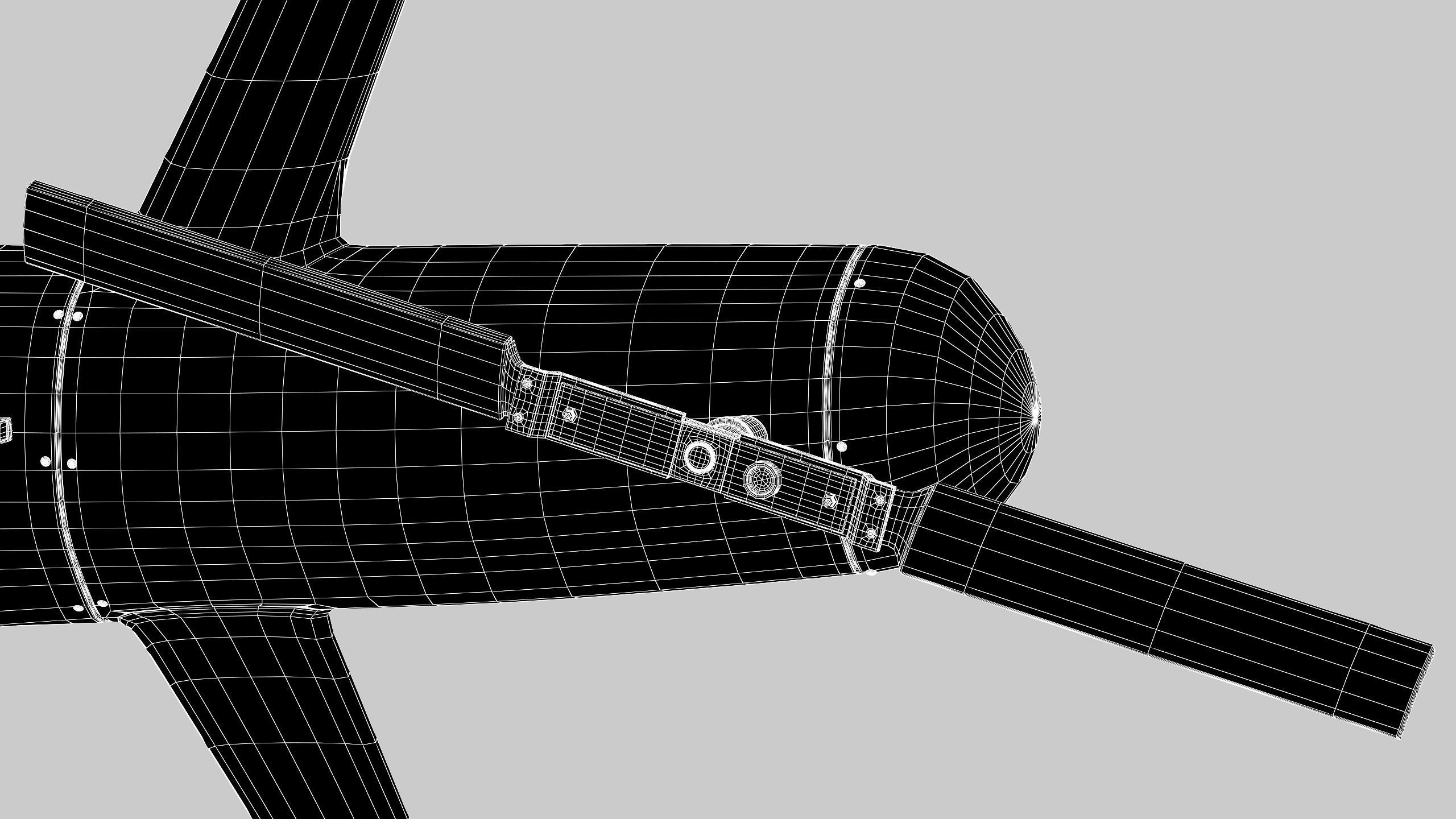 NEW AWESOME HELICOPTER RIGGED Low-poly 3D model_39