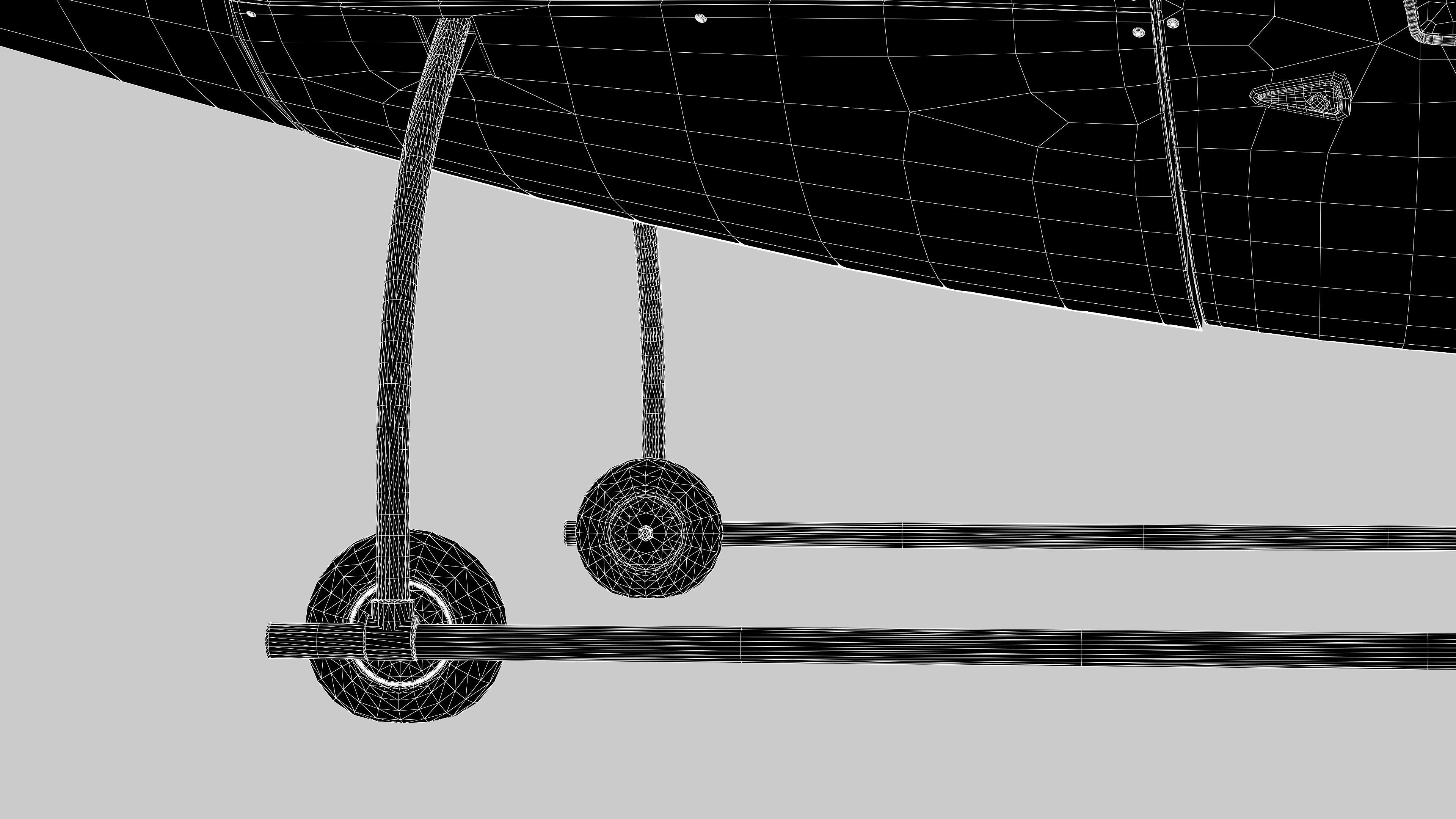 NEW AWESOME HELICOPTER RIGGED Low-poly 3D model_29