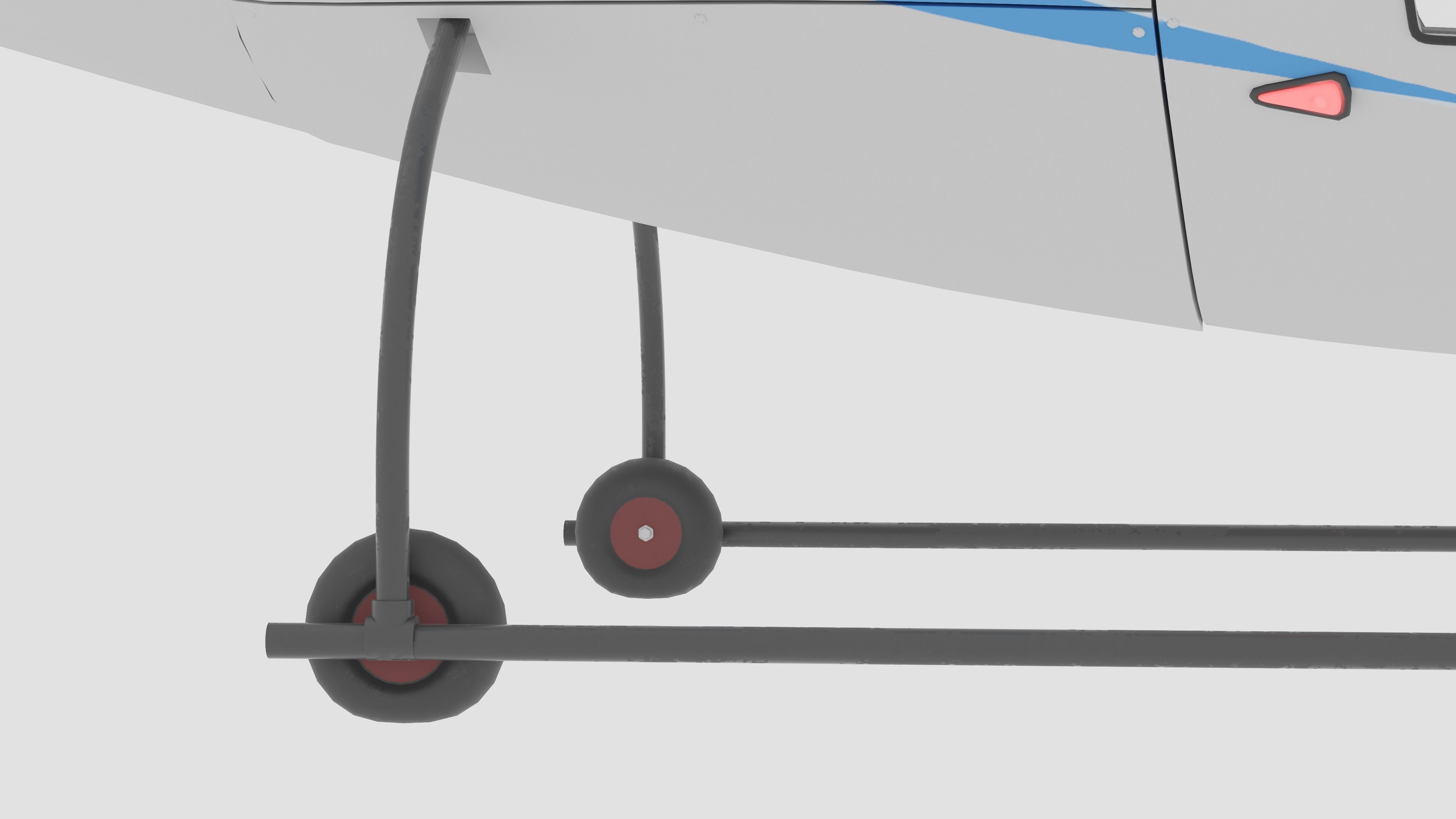 NEW AWESOME HELICOPTER RIGGED Low-poly 3D model_28