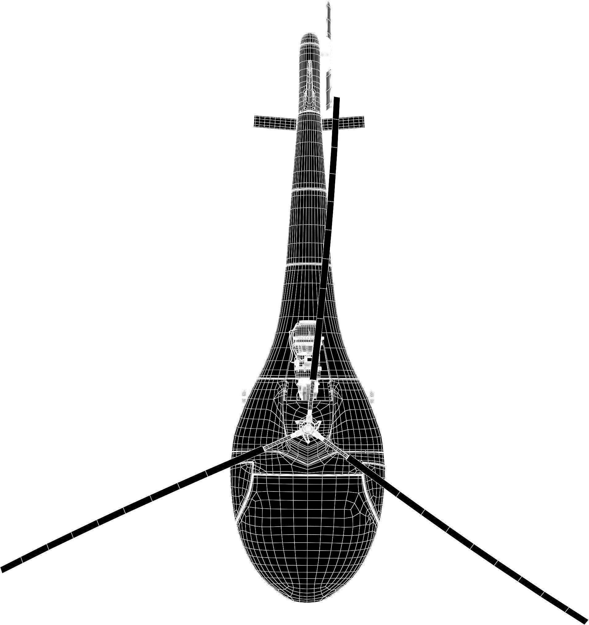 NEW AWESOME HELICOPTER RIGGED Low-poly 3D model_45